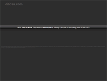 Tablet Screenshot of difosa.com